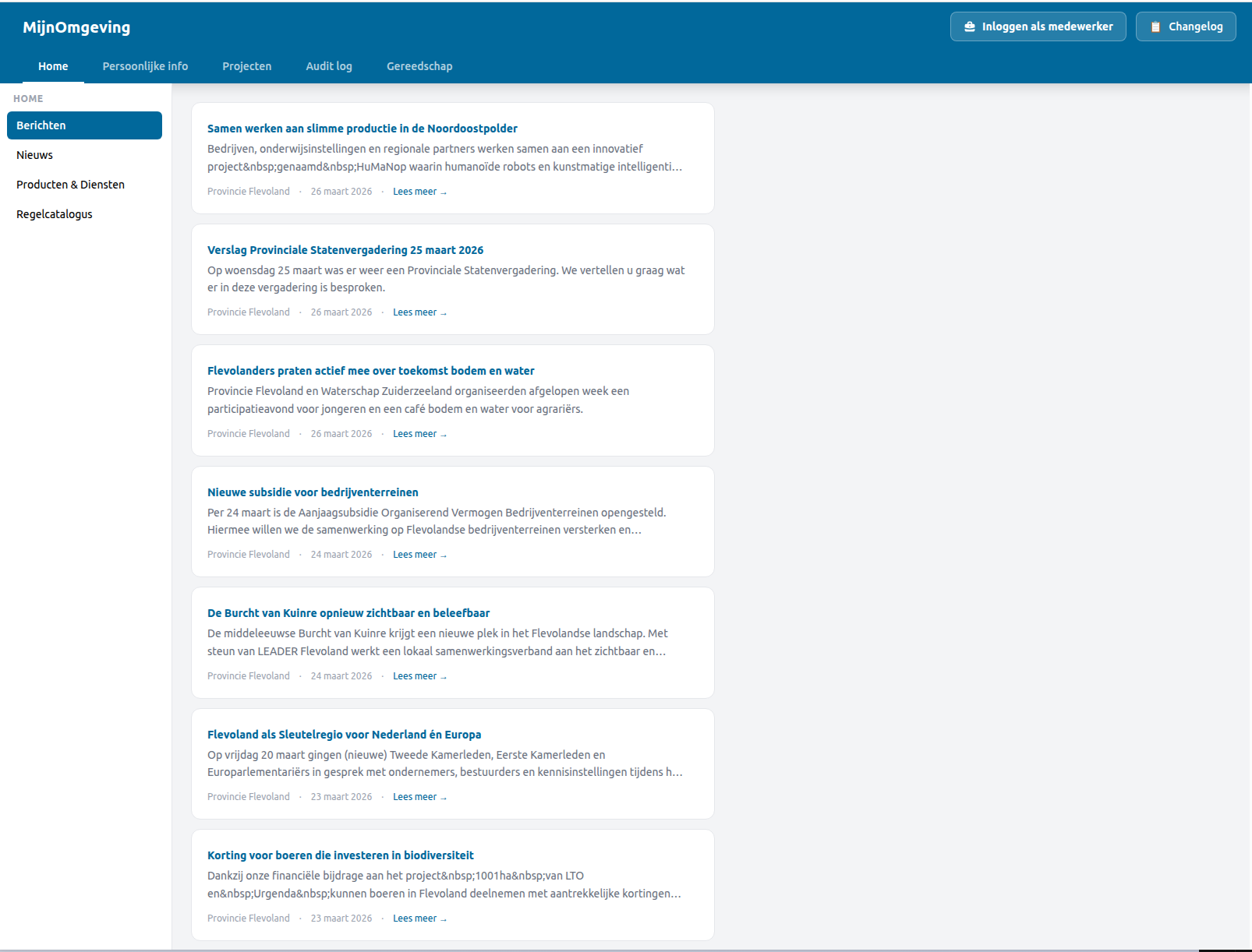 Screenshot: Caseworker Dashboard — authenticated shell